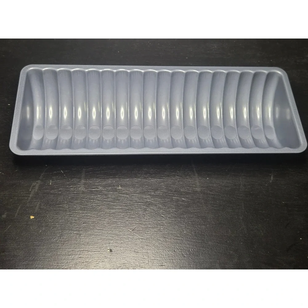 Loaf Pan Gray Nonstick Ribbed Almond Cake Mold 11 Inch Bakeware